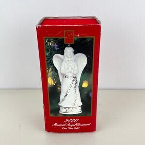 Madison Avenue Porcelain Angel Ornament 2000